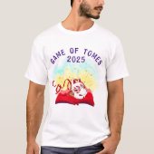Official Game of Tomes 2025 T-Shirt (Voorkant)