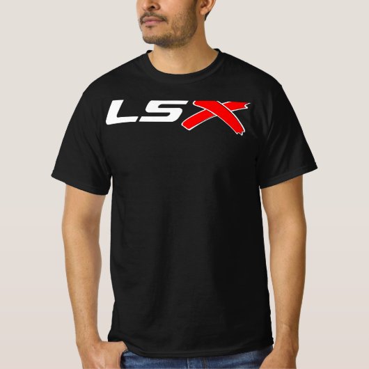 Official GM Licensed LSX standaard T-shirt (Voorkant)