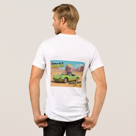 Official Konvention Sleep Wear  Tri-Blend Shirt (Achterkant volledig)