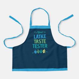 Official Latke Taste Tester Kids Hanukkah Apron Schort