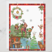 Official Letter from Santa Claus | Traditional Red (Achterkant)