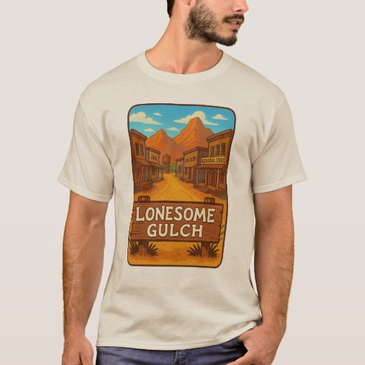 Official Lonesome Gulch T-shirt (Voorkant)