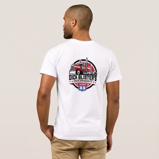 Official Mustard Trucking Shirt (Achterkant volledig)