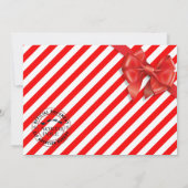 Official North Pole Elf Adoption Certificate Kaart (Achterkant)