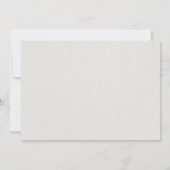 Official North Pole Elf Adoption Certificate  Kaart (Achterkant)