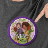 Official Purple Community Badge Stronger Together Ronde Button 4,0 Cm