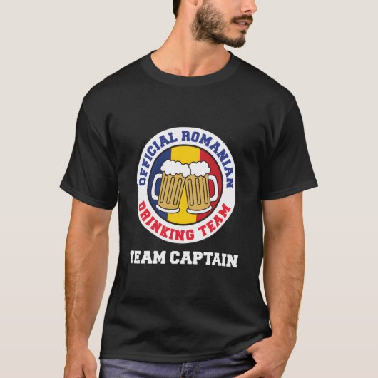 Official Roian Drinking Team Captain T-shirt (Voorkant)