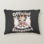  Official Sleepshirt Giraffe Accent Kussen (Voorkant)