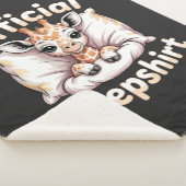 Official Sleepshirt Giraffe Sherpa Deken (3/4)