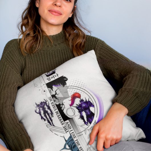 Official Solo Leveling Anime Pillow 6-Pack Set | S Kussen