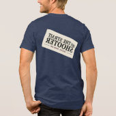 Official Strait Shooter News Style Tri-Blend Shirt (Achterkant)