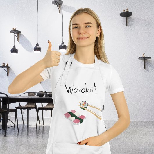Official Sushi Apron - Customized Standaard Schort