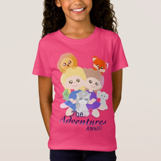 Official "The Adventures Await" T-Shirt (Voorkant)