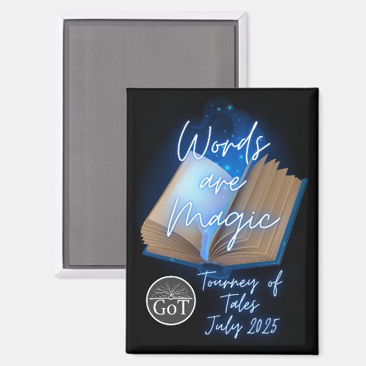 Official Tourney of Tales July 2025 Magnet (Voorkant / Achterkant)