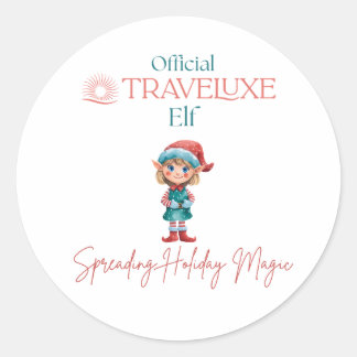 Official Traveluxe Elf Ronde Sticker
