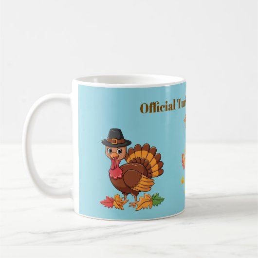 Official Turkey Taster Lucas Thanksgiving Mug Koffiemok (Links)