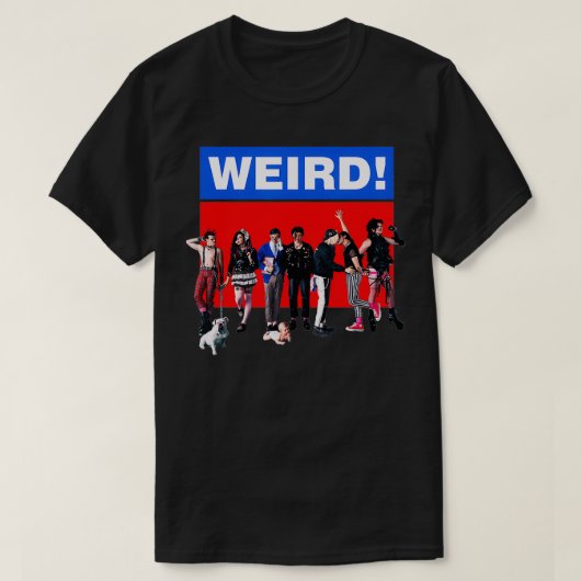 Official Yungblud Weird White  T-shirt (Design voorkant)