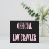 officiallowCrawlerUSCG2 Briefkaart (Staand voorkant)