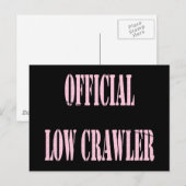 officiallowCrawlerUSCG2 Briefkaart (Voorkant / Achterkant)