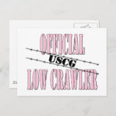officiallowCrawlerUSCG2 Briefkaart (Voorkant / Achterkant)