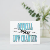 officiallowCrawlerUSCG Briefkaart (Staand voorkant)