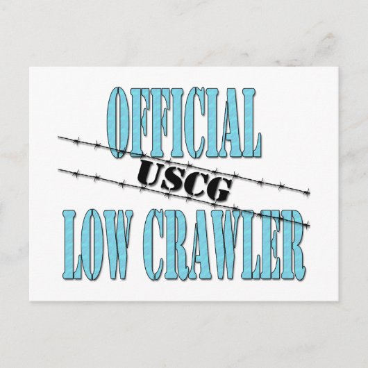 officiallowCrawlerUSCG Briefkaart (Voorkant)