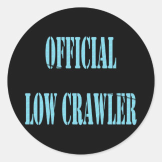 officiallowCrawlerUSCG Ronde Sticker