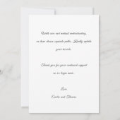 Officially Divorced Modern Announcement Photo Card Aankondiging (Achterkant)