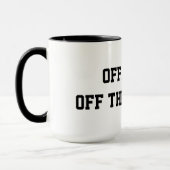 "Officially Off The Record" Court Reporter Coffee Mok (Links)