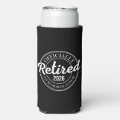 Officially Retired 2026 Not My Problem Anymore Seltzer Blikjeskoeler (Seltzer Achterkant)