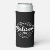 Officially Retired 2026 Not My Problem Anymore Seltzer Blikjeskoeler (Seltzer Voorkant)