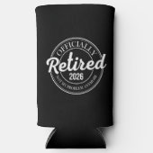 Officially Retired 2026 Not My Problem Anymore Seltzer Blikjeskoeler (Voorkant)