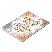 Officially Retired – Let the Adventure Begin Notitieboek (Linkerzijde)