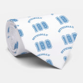 Officieel 100 stropdas (Opgerold)