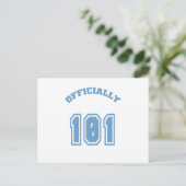 Officieel 101 briefkaart (Staand voorkant)