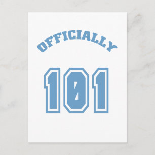 Officieel 101 briefkaart