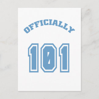 Officieel 101 briefkaart