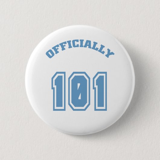 Officieel 101 ronde button 5,7 cm (Voorkant)