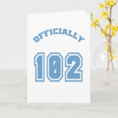 Officieel 102 kaart (Gele Bloem)