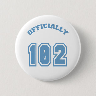 Officieel 102 ronde button 5,7 cm
