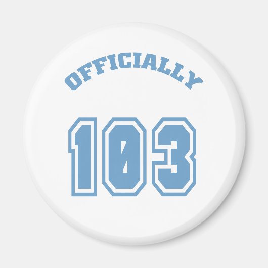 Officieel 103 magneet (Voorkant)