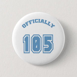Officieel 105 ronde button 5,7 cm