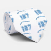 Officieel 107 stropdas (Opgerold)