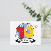 Officieel 10 zondagse banner briefkaart (Staand voorkant)