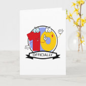 Officieel 10 zondagse banner kaart (Gele Bloem)