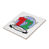 Officieel 12 zondagse banner tegeltje (Zijkant)