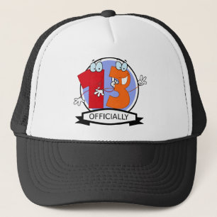 Officieel 13 Verjaardagsbanner Trucker Pet