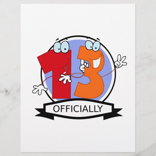 Officieel 13 zondagse banner (Voorkant)