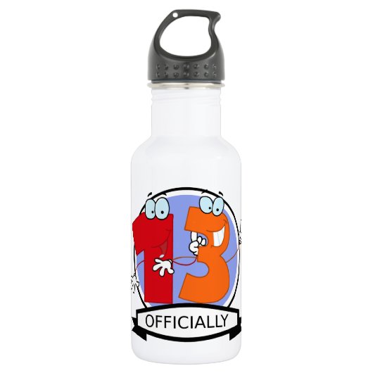 Officieel 13 zondagse banner waterfles (Voorkant)