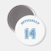 Officieel 14 magneet (Voorkant / Achterkant)